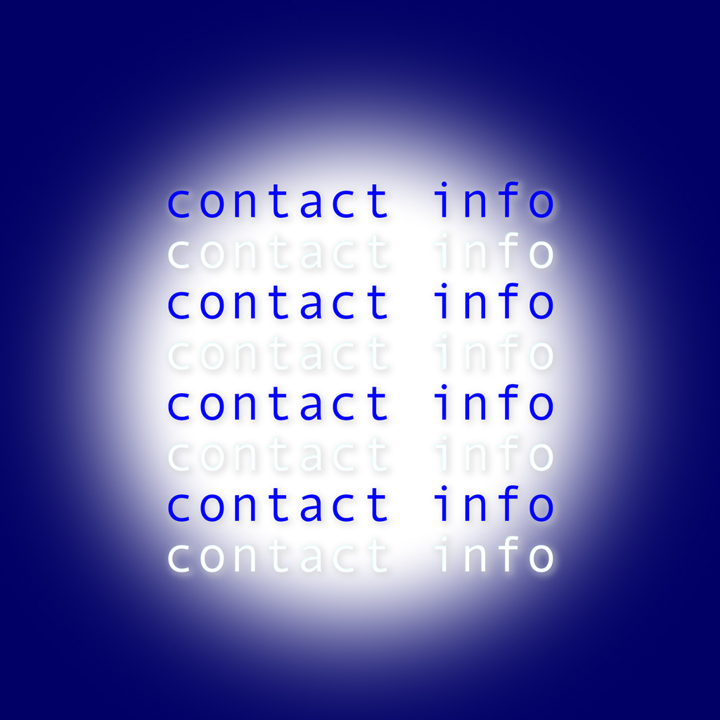 contact info